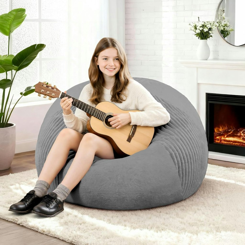 Habutway 2-Foot Teardrop Bean Bag Chair: $24.99
