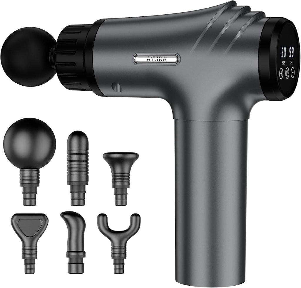Ayura Deep Tissue 30-Speed Massage Gun: $14.49