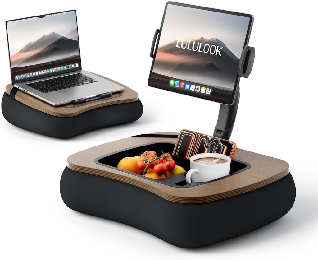 Lululook 2-in-1 Tablet Lap Desk & Pillow Stand: $33.03