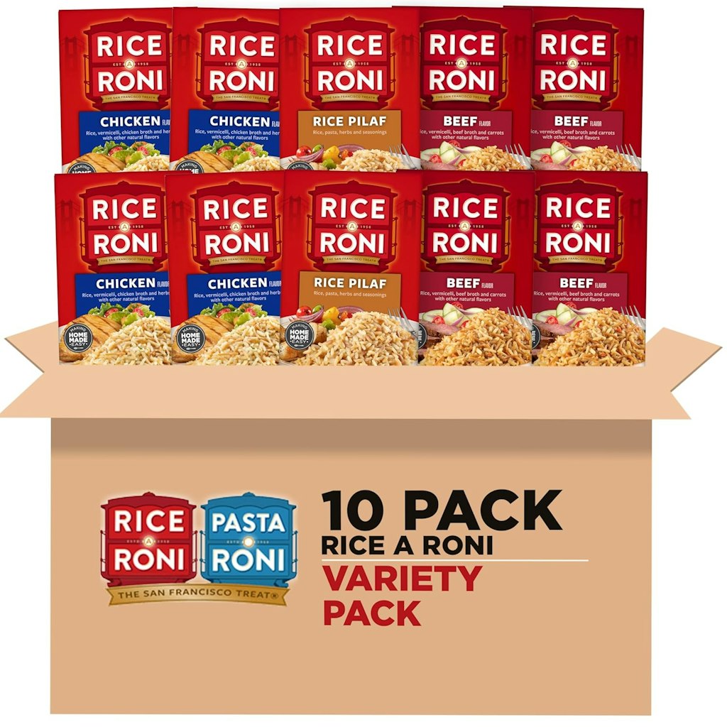 Rice-A-Roni Dinner Classics 10-Count Variety Pack: $11 via Sub & Save
