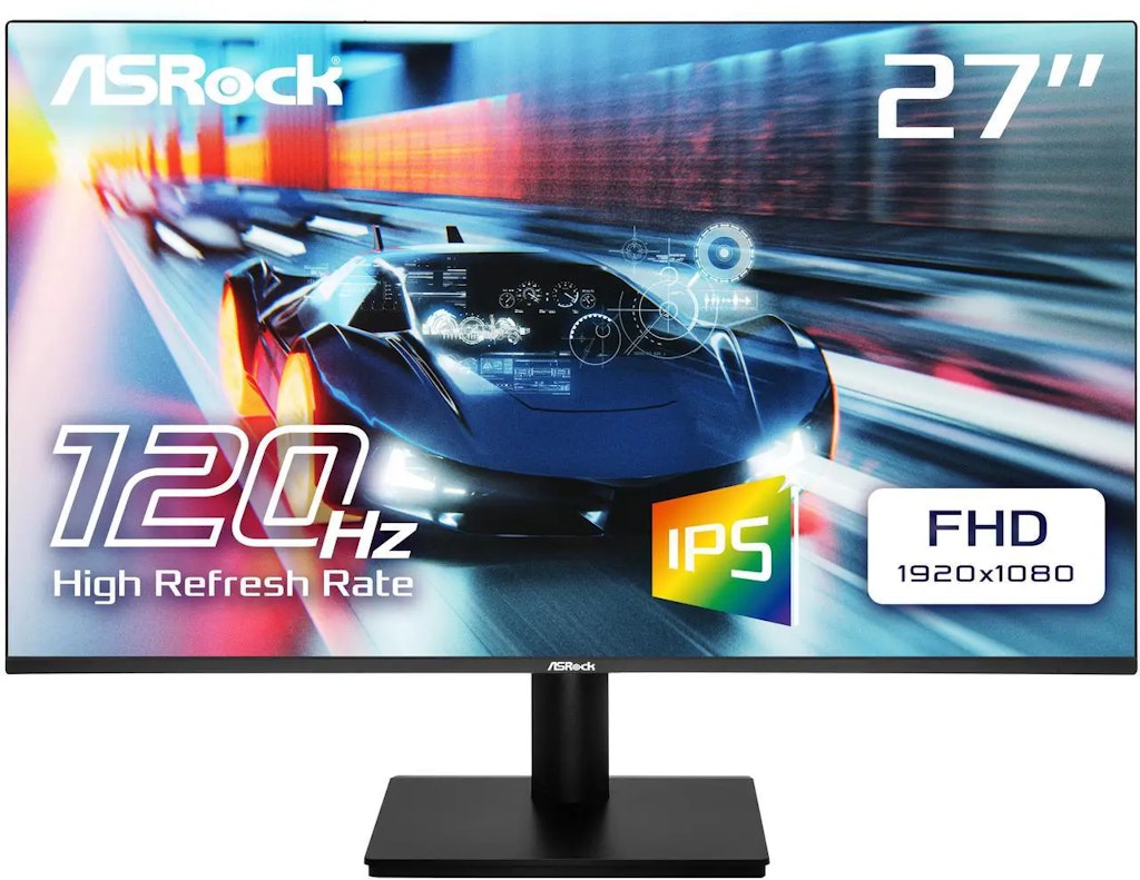 ASRock 27" 1080p 120Hz IPS LED Gaming Monitor: $78