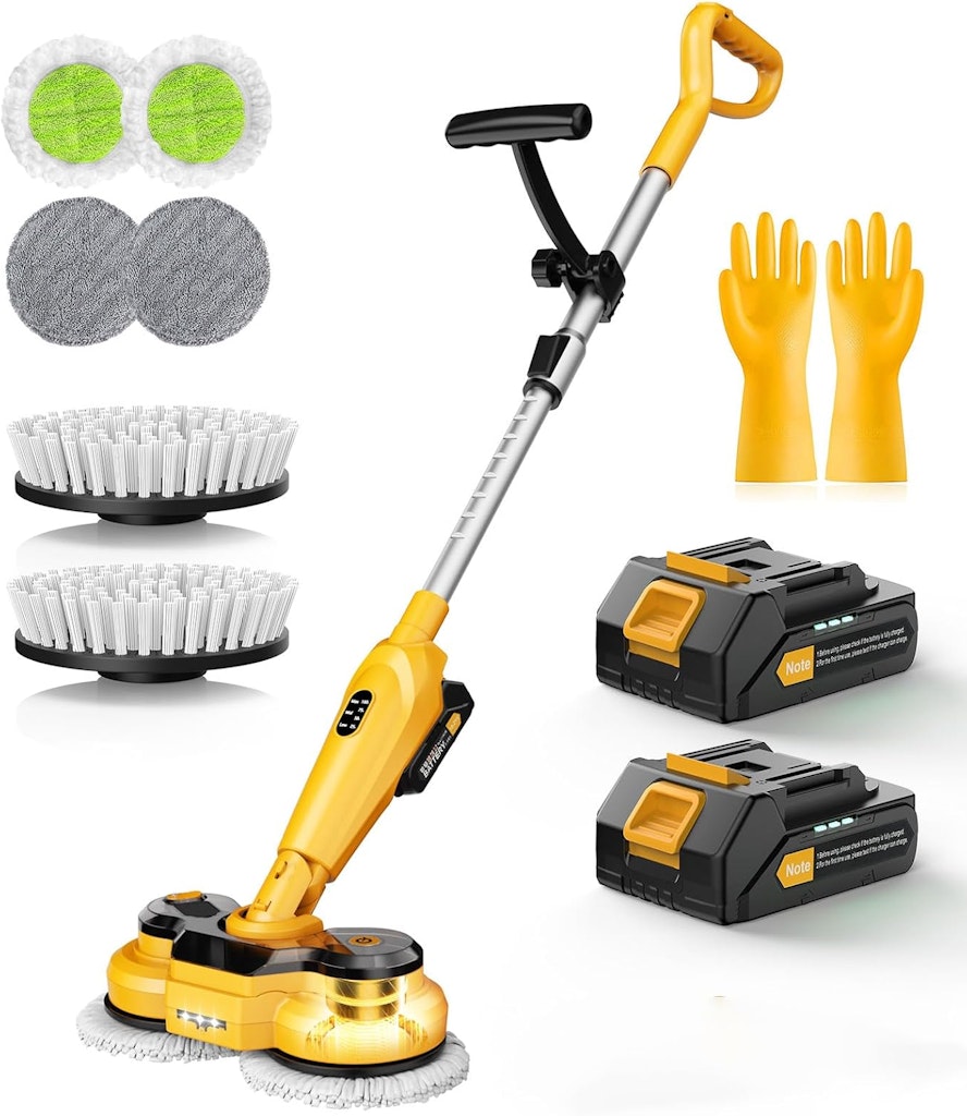 Qimedo 800RPM Electric Power Scrubber & Mops: $99.99 Qimedo 800RPM Electric Power Scrubber & Mops: $99.99