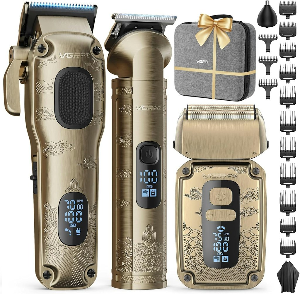Vgrpro Hair Clipper and Trimmer Set for Men: $38.99