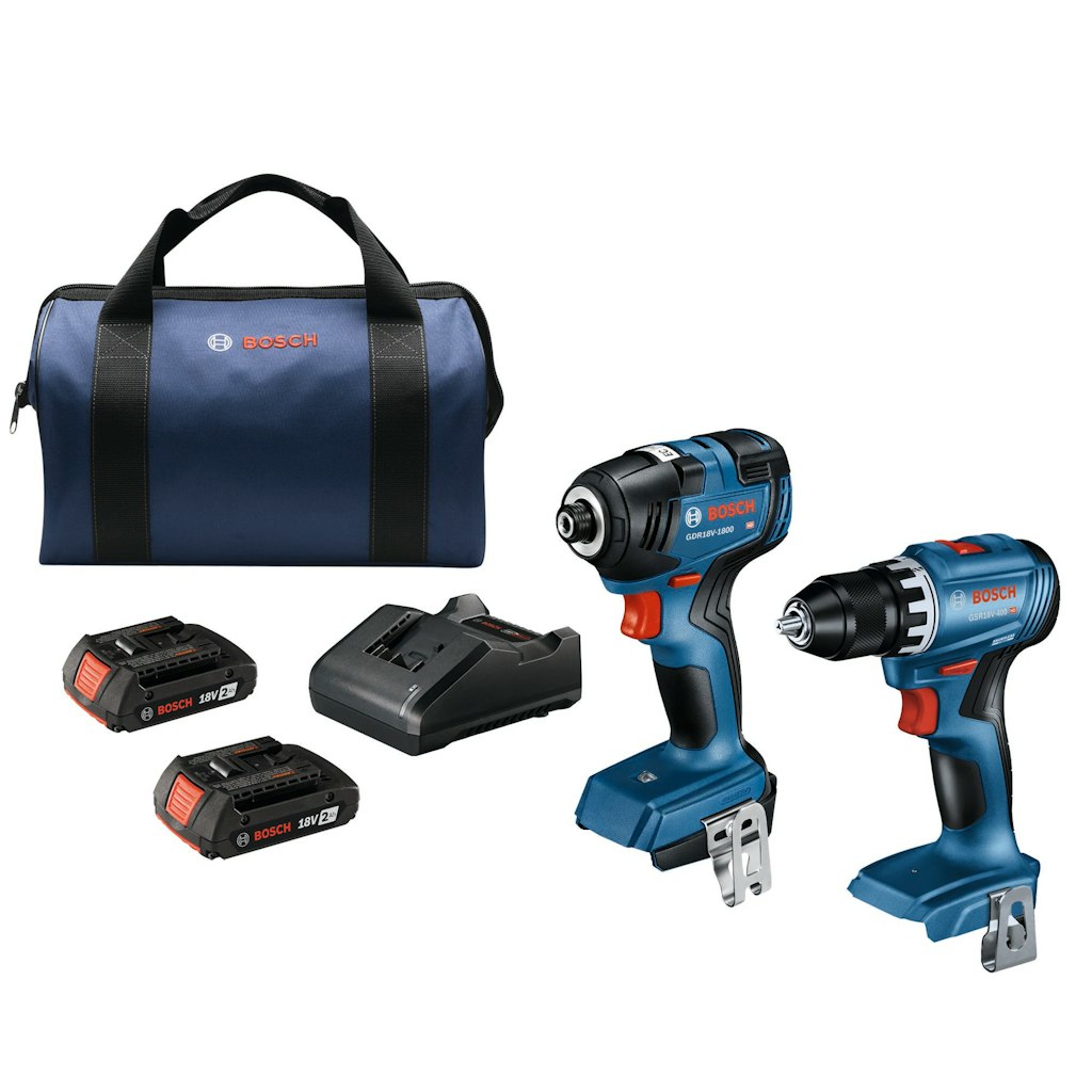 Bosch 18V 2-Tool Brushless Power Tool Combo Kit: $199 + free power tool 