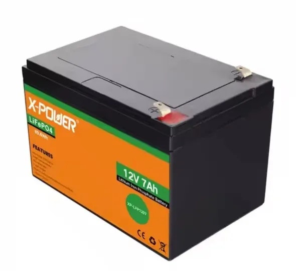 12V 7Ah LiFePO4 Battery: $32