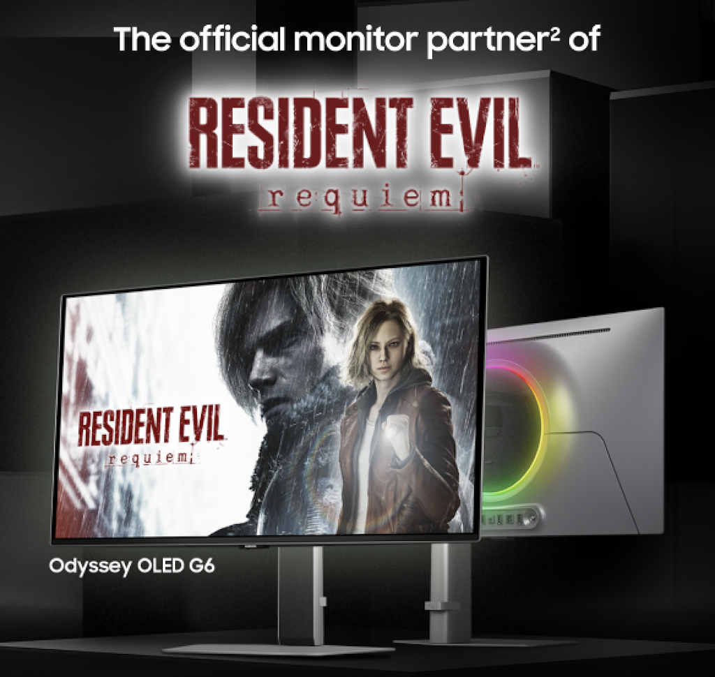 Resident Evil Requiem: Free w/ Samsung monitor purchase