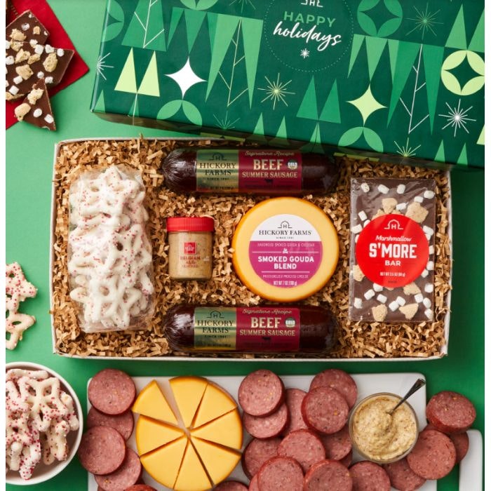 Hickory Farms Ultimate Meat & Sweets Box: $15