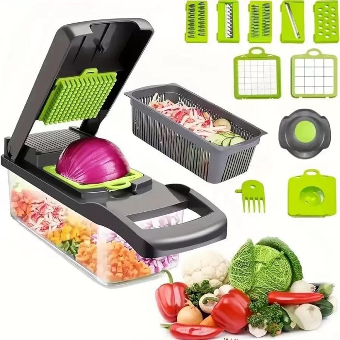 14-in-1 Kitchen Chopper and Slicer: $8.99
