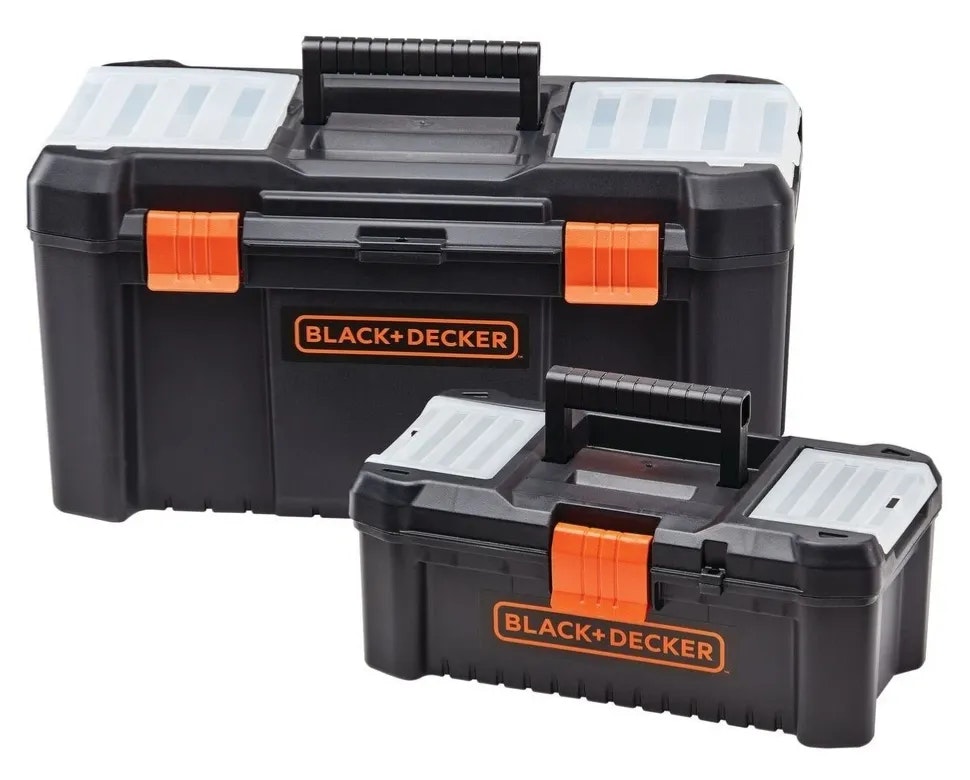 Black & Decker 19" & 12" Toolbox Bundle: $19.99