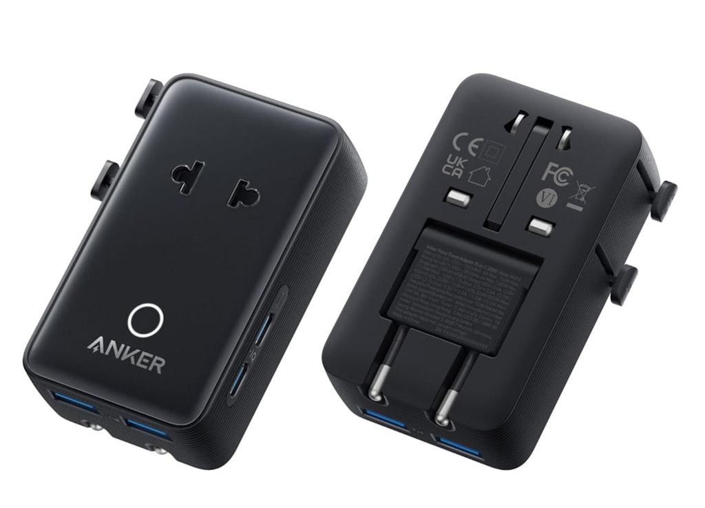  Anker Nano 5-Port Travel Adapter : $20
