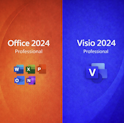 Microsoft Office Pro 2024 + Microsoft Visio Pro 2024 1-PC Lifetime License for $12 + digital download
