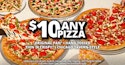 Pizza Hut Any Large Pizza for $10 + carryout only