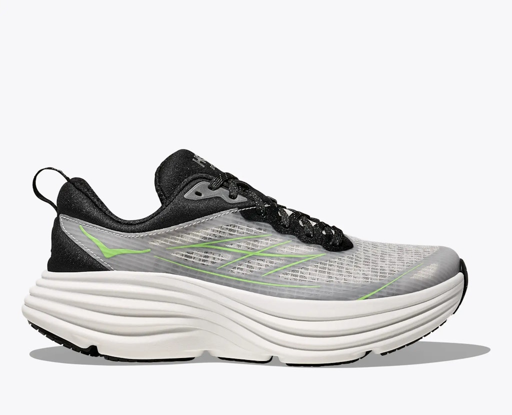 Hoka Unisex  Stealth/Tech Bondi 8 Cage Shoes: $98