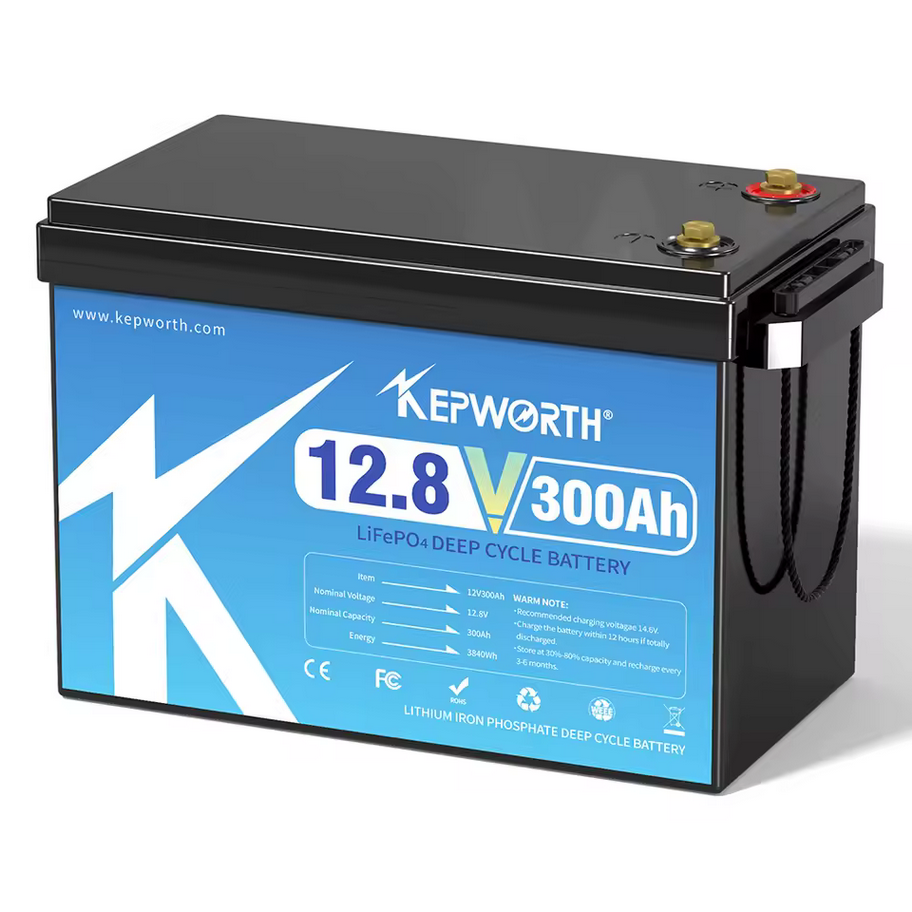 Kepworth 12V 300Ah LiFePO4 Battery: $274 Kepworth 12V 300Ah LiFePO4 Battery: $274