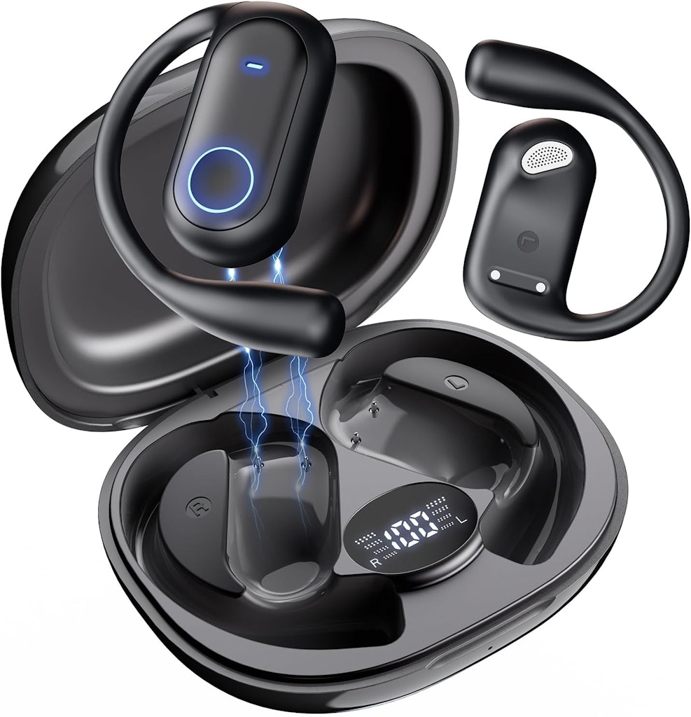 Zoobelio Real-Time AI Translation Bluetooth Earbuds: $35.99