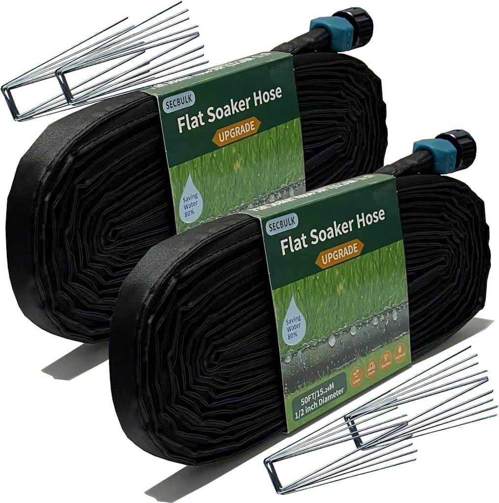 100-Foot Flat Soaker Hose: $25