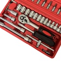 46-Piece Ratchet Wrench Tool Set for $3 + free shipping w/ first order