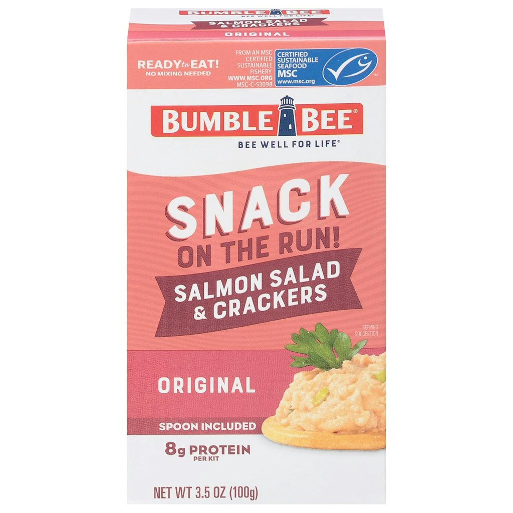 Bumble Bee Snack On The Run! Salmon Salad & Crackers: $1.11 via Sub & Save