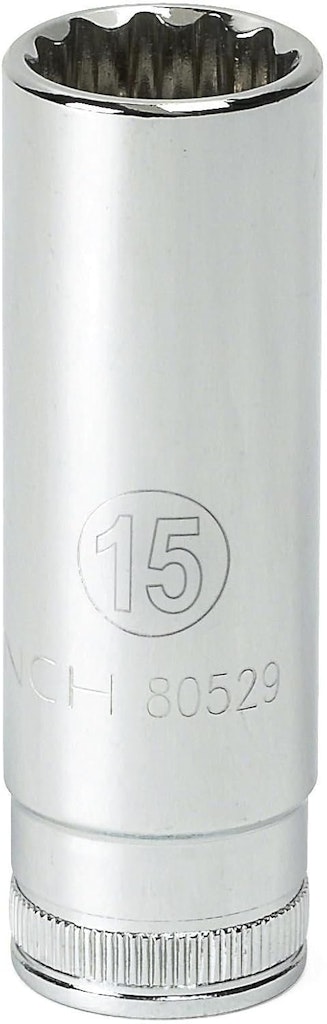 GearWrench 3/8" Drive 6-Pt. 21mm Deep Socket: $7.50