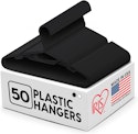 IRIS USA Lightweight Flexible Hangers 50-Pack for $19 + free shipping w/ Prime