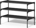 Songmics 3-Tier Compact Shoe Rack for $9 + free shipping w/ Prime