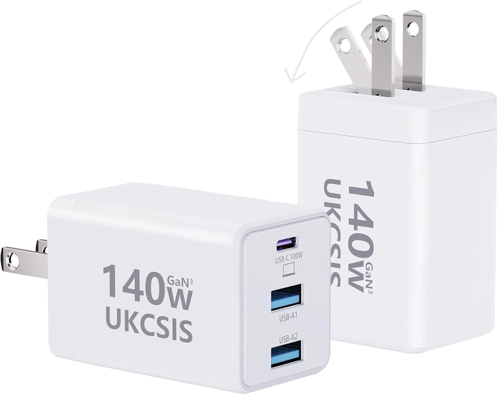 140W USB C 3-Port Multi-Device Fast Power Adapter 2-Pack: $19 140W USB C 3-Port Multi-Device Fast Power Adapter 2-Pack: $19
