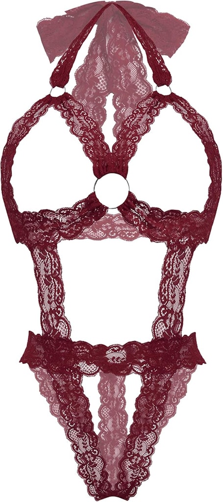 Avidlove Lace See Through Bodysuit: $3.99