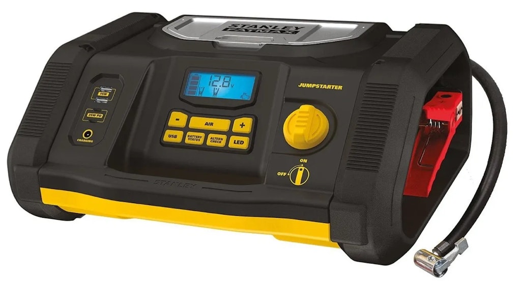 Stanley Fatmax 1,200A Jump Starter: $38