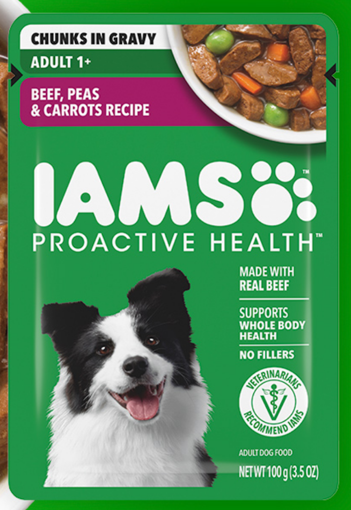 IAMS Wet Pouch Dog Food: Free IAMS Wet Pouch Dog Food: Free