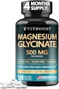 VitBoost Magnesium Glycinate 500mg 120-Capsule Bottle for $9 + free shipping w/ Prime