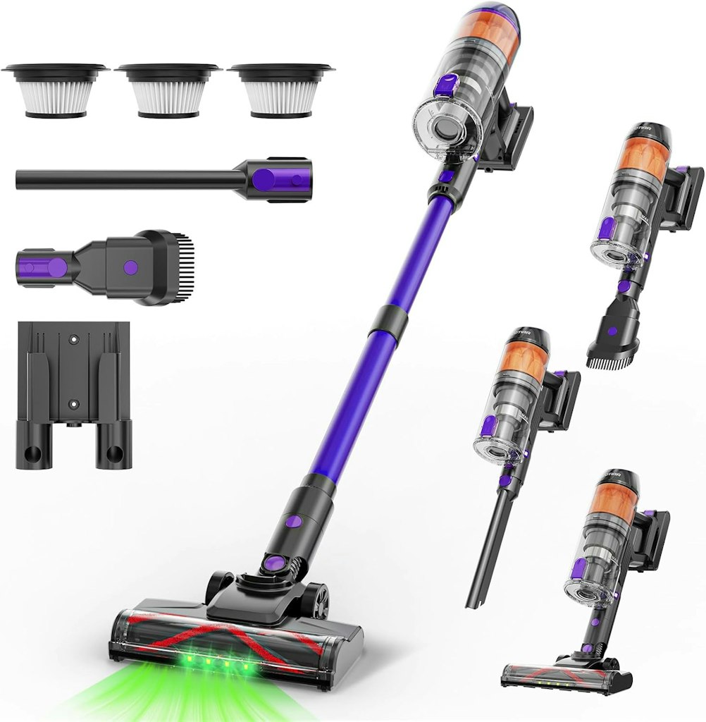 Cotiar 500W 40KPa Cordless Vacuum Cleaner: $53.98