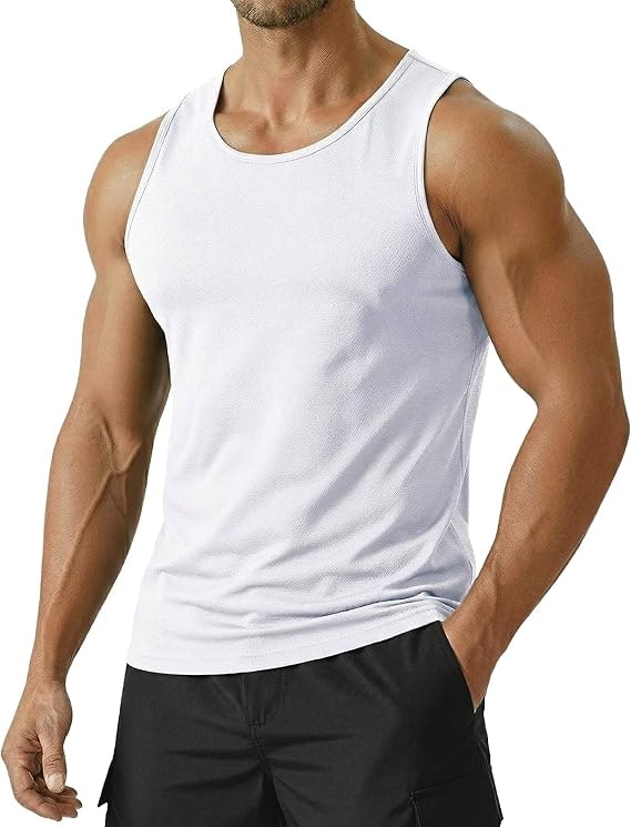 Pinspark Men's UPF 50+ Tank Tops: $5.84 Pinspark Men's UPF 50+ Tank Tops: $5.84