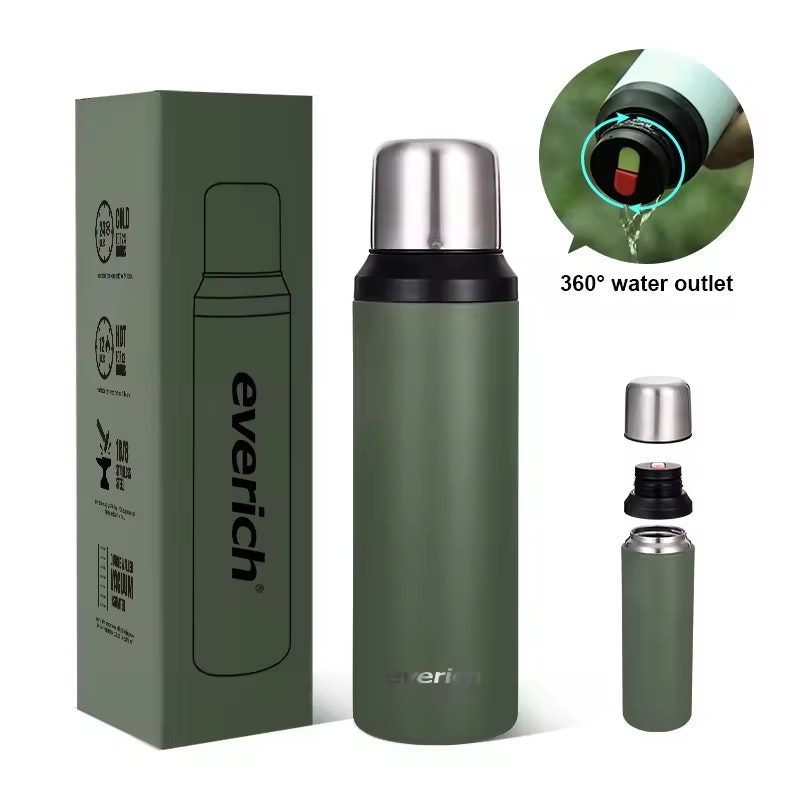 750ml Insulated Stainless Steel Water Bottle: $4.80