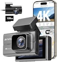 4K Front and Rear Dash Cam with Wi-Fi GPS Free 128GB Card for $60 + free shipping