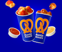Auntie Anne's Drink and Dip for $1 w/ Protein Nugget Purchase