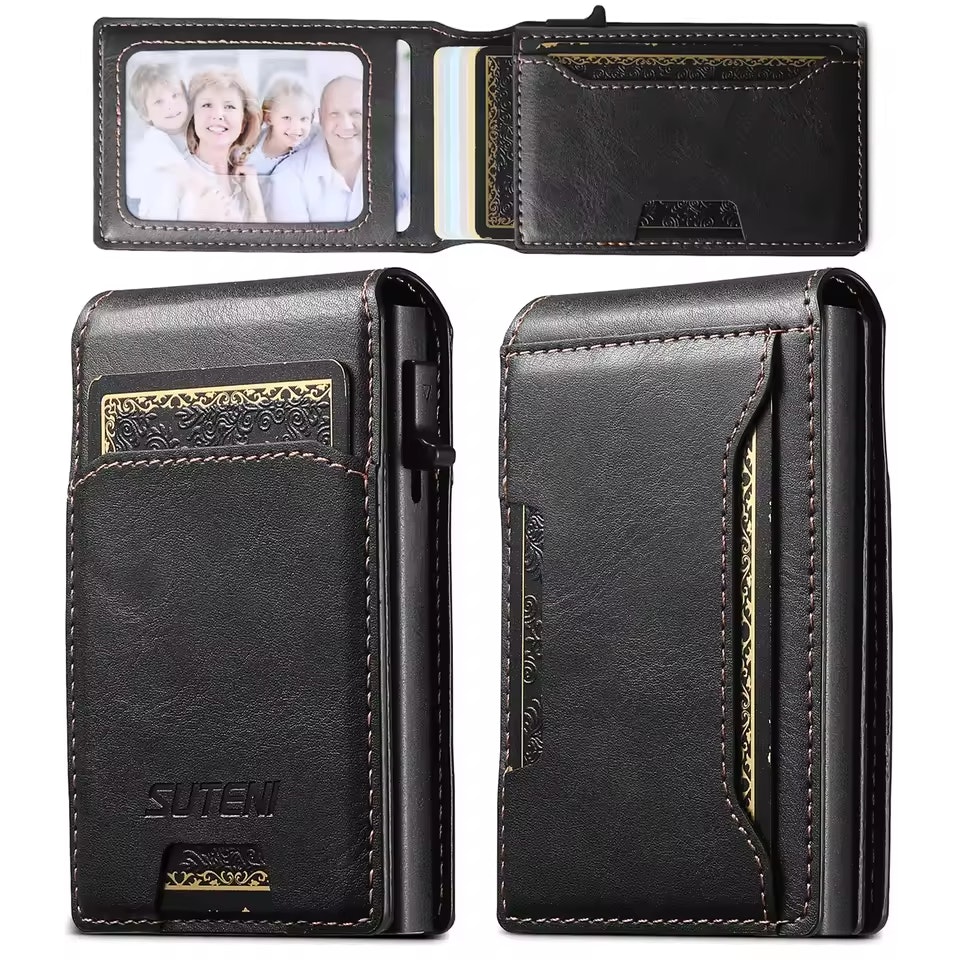 Men's Wallet w/ Pop-Up Card Holder: $7.48 Men's Wallet w/ Pop-Up Card Holder: $7.48