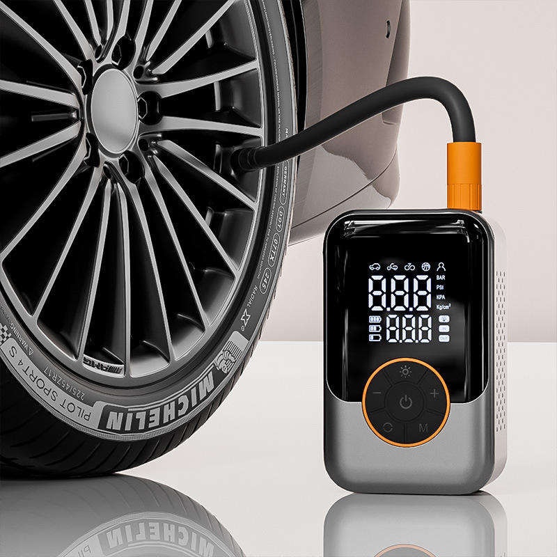 PCMOS 7.4V 120W Mini Portable Electric Tire Inflator / Air Compressor: $6.60 PCMOS 7.4V 120W Mini Portable Electric Tire Inflator / Air Compressor: $6.60