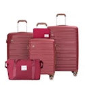 Travelhouse 5-Piece Luggage Set for $75 + free shipping