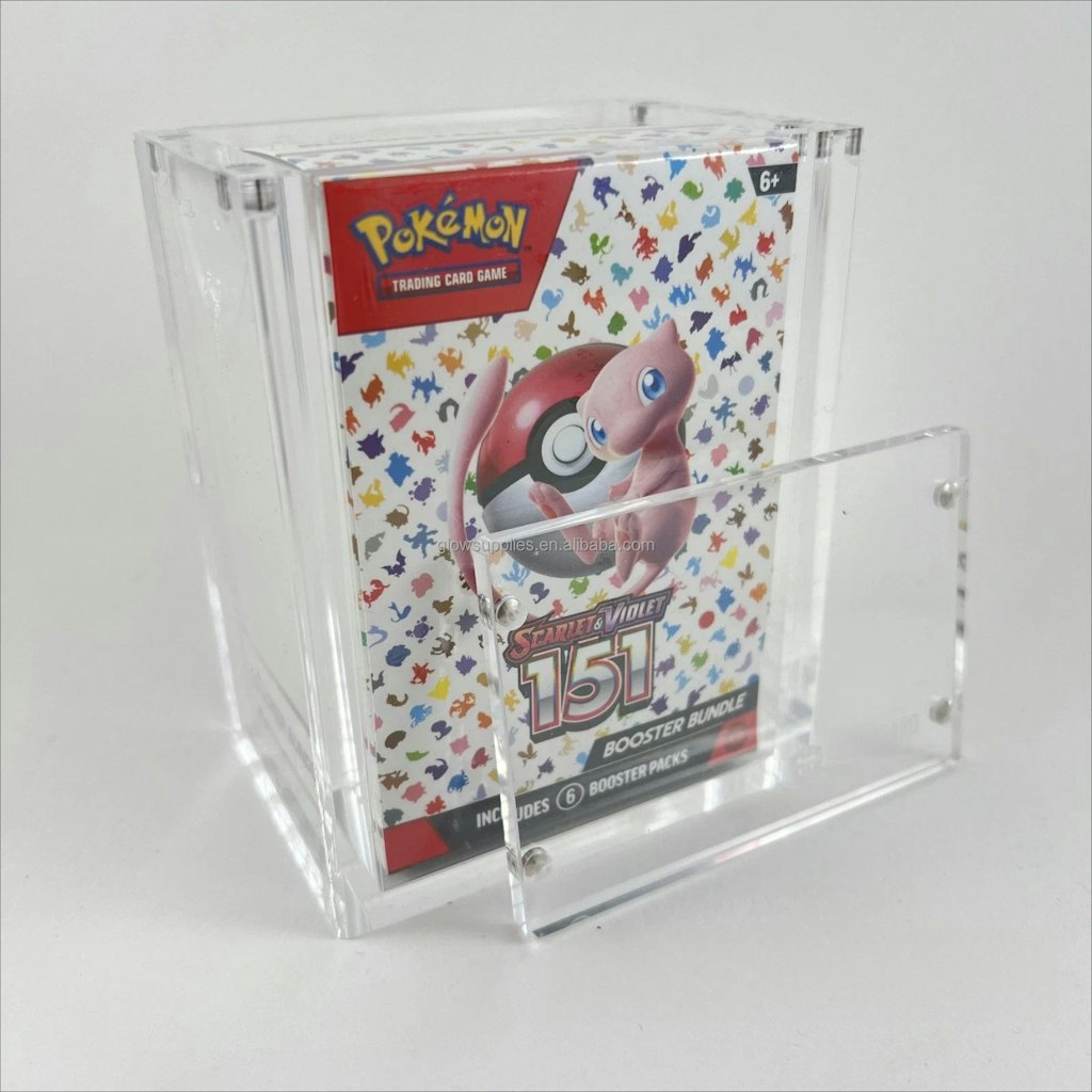 Acrylic Card Pack Display Case: $5
