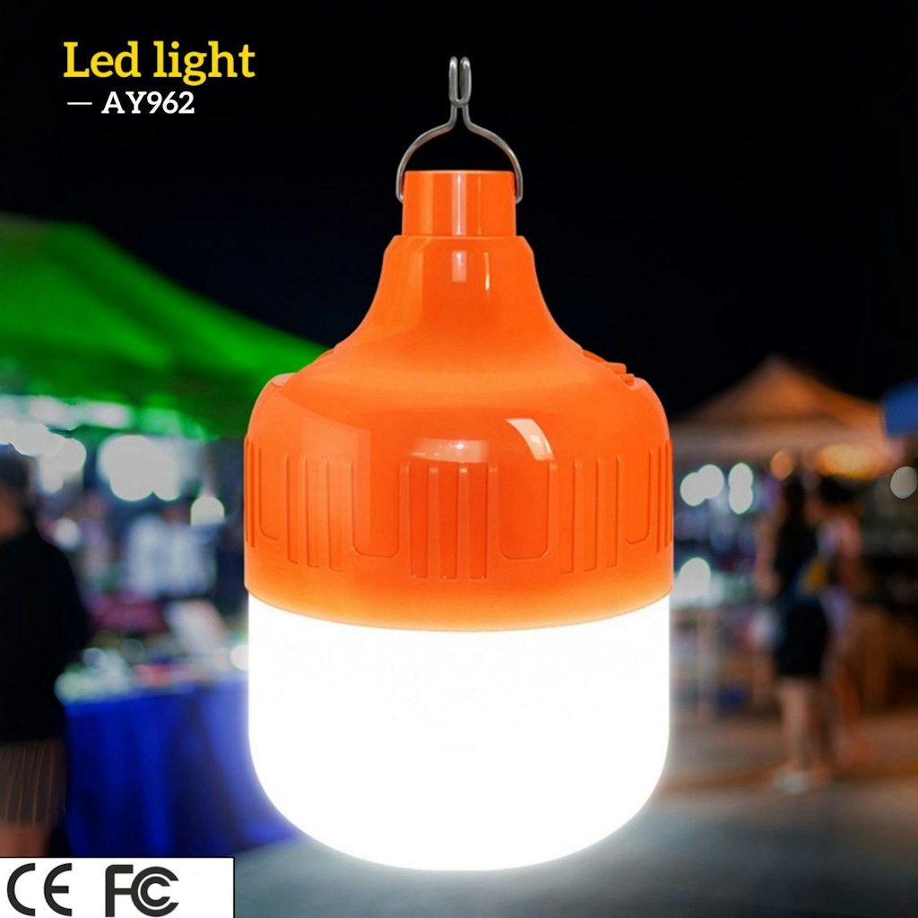 OTHC AY962 20W LED Waterproof Rechargeable Camping Light: $2.04