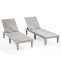 Nestl Chaise Lounge Chair Set for $171 + free shipping