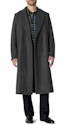 Amazon Essentials Men's RelaxedFit Double Breasted Wool Blend Longline Topcoat for $25 + free shipping w/ Prime