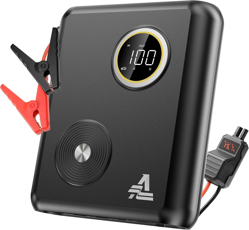 Aooysora 27,500mAh 6000A Sodium-Ion Car Battery Jump Starter: $55 Aooysora 27,500mAh 6000A Sodium-Ion Car Battery Jump Starter: $55