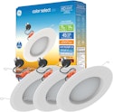 GE Color Select LED Recessed Downlight 3-Pack for $20 + free shipping w/ Prime