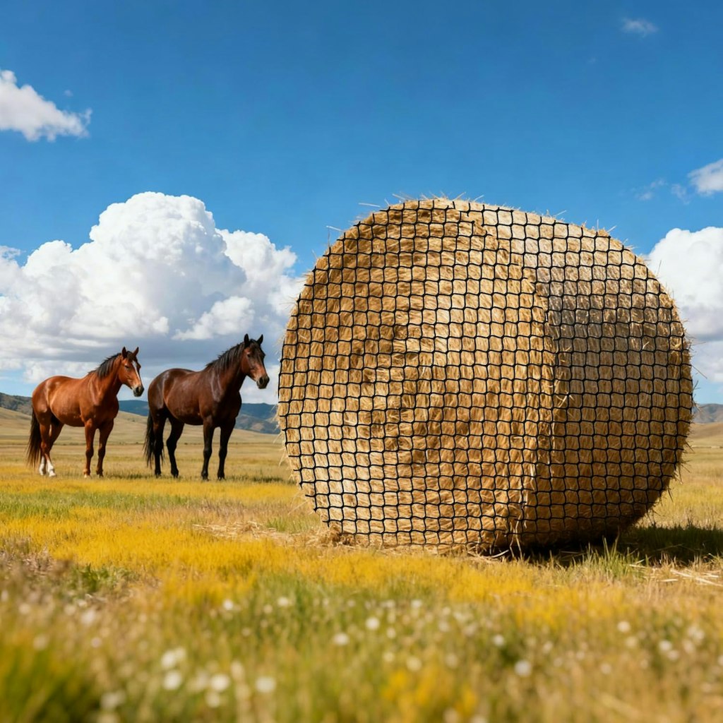 Vevor Slow Feeder Round Bale Hay Net : $39.99 Vevor Slow Feeder Round Bale Hay Net : $39.99