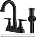 Forious 4" Centerset Bathroom Faucet w/ Pop-Up Drain for $25.80 + free shipping