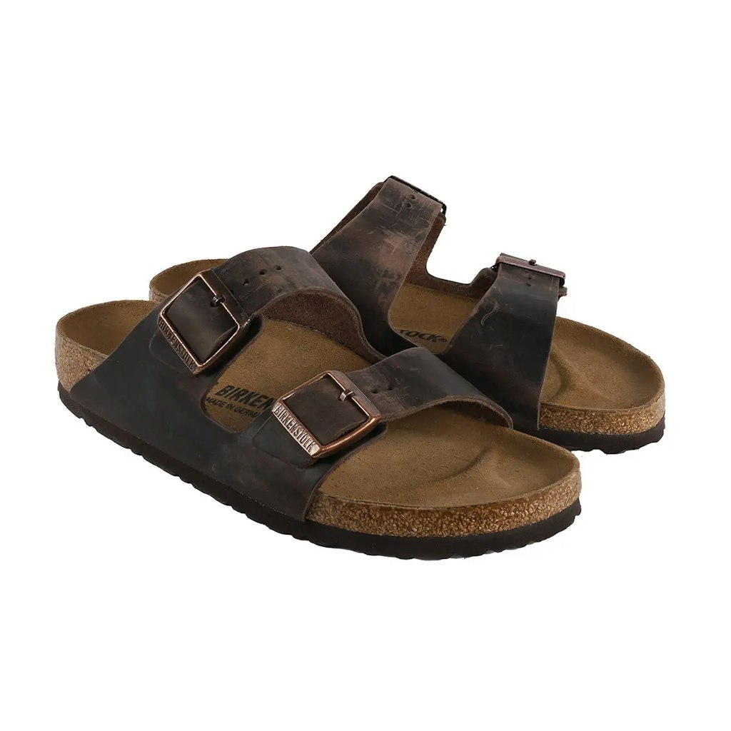 Birkenstock Adults' Arizona Oiled Leather Sandals: $99 Birkenstock Adults' Arizona Oiled Leather Sandals: $99