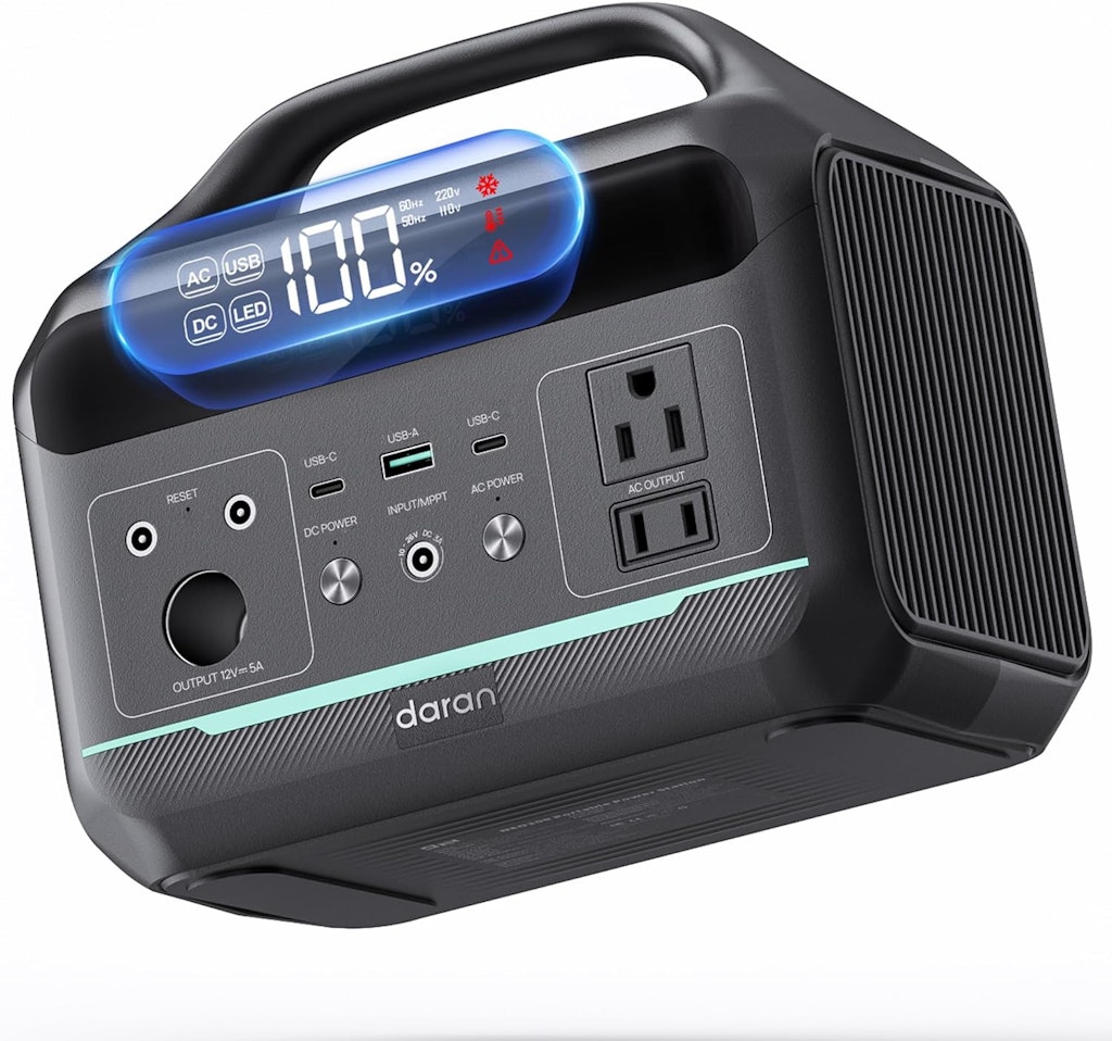 DaranEner 300W Portable Power Station: $94.04