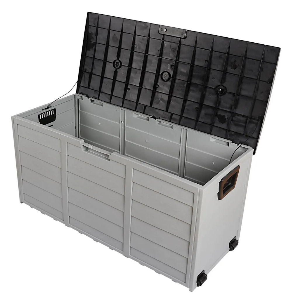 75-Gallon Outdoor Storage Box: $40