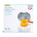 Munchkin Arm & Hammer 20-Count Diaper Pail Snap Seal & Toss Refill Bags for $14 + free shipping w/ Prime
